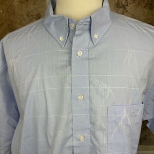 Resistol Western Shirt Mens XL Short Sleeve Blue Button Up All‎ Over Print NWT